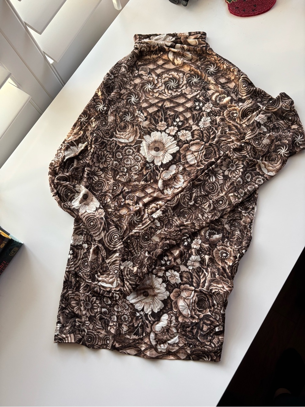Ulla Johnson Aurelia Jersey Turtleneck Top - Picture 4 of 9